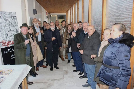 La Asociación de Amigos del Museo de las Ferias y del Patrimonio de Medina del Campo brinda por la Navidad.